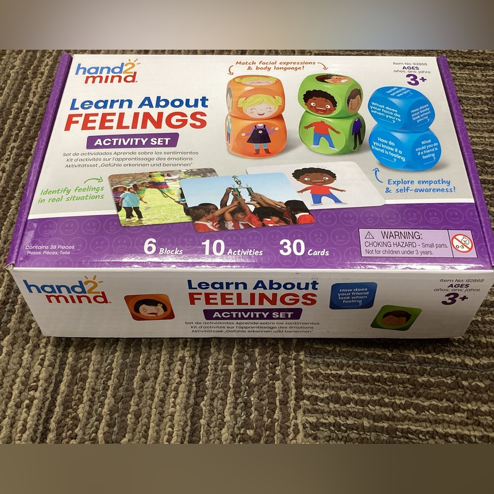 Hand2Mind Learn About Feelings Activity Set